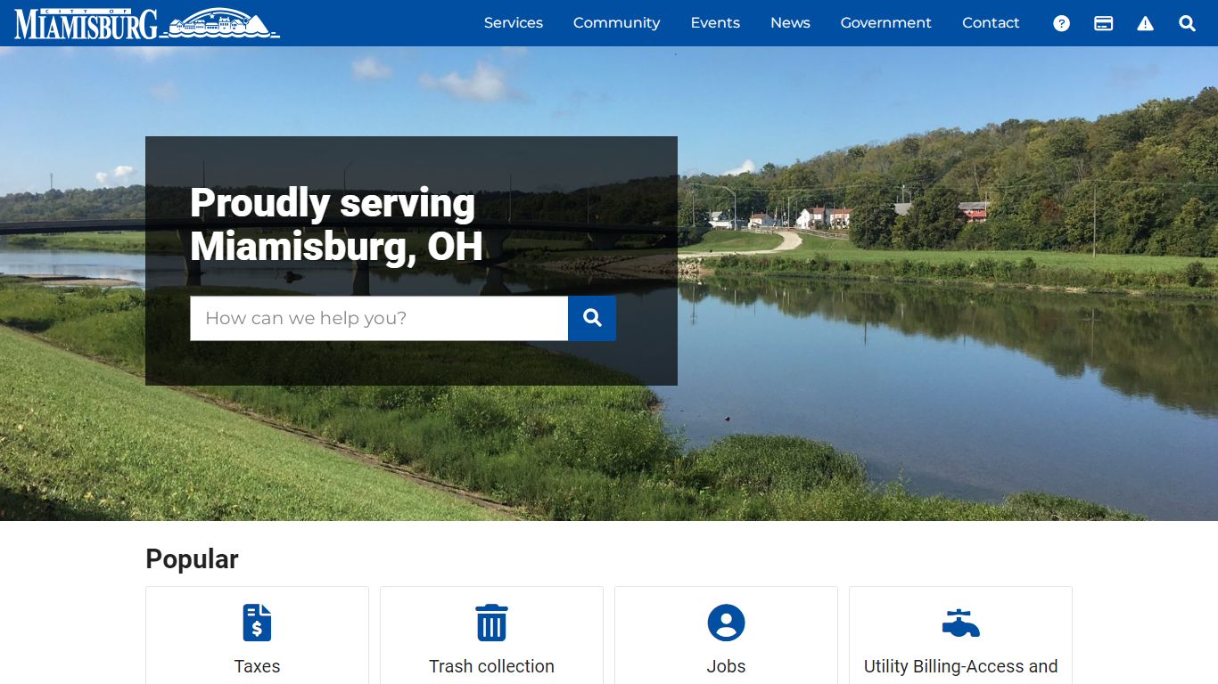 Welcome - Miamisburg, OH